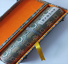 科尔沁右翼前书画装裱案例